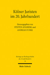 Kölner Juristen im 20. Jahrhundert