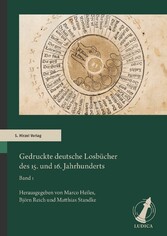 Gedruckte deutsche Losbücher des 15. und 16. Jahrhunderts