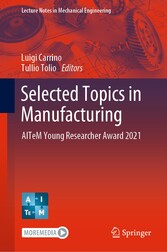 Selected Topics in Manufacturing