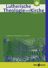 Lutherische Theologie und Kirche - Heft 03/2021