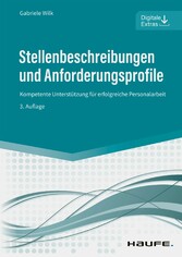 Stellenbeschreibungen und Anforderungsprofile