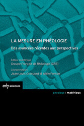 La mesure en rhéologie