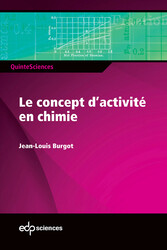 Le concept d'activité en chimie