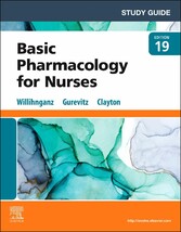 Study Guide for Clayton's Basic Pharmacology for Nurses - E-Book