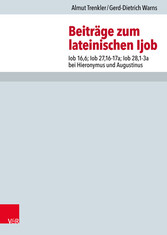 Beiträge zum lateinischen Ijob