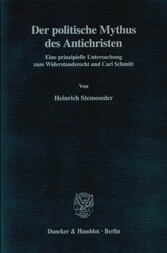 Der politische Mythus des Antichristen.