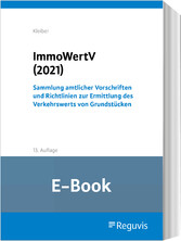 ImmoWertV (2021) (E-Book)