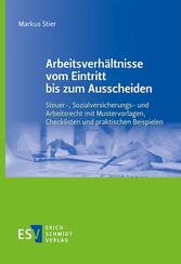 Arbeitsverhältnisse vom Eintritt bis zum Ausscheiden