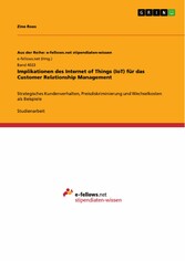 Implikationen des Internet of Things (IoT) für das Customer Relationship Management