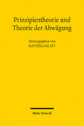 Prinzipientheorie und Theorie der Abwägung