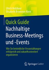 Quick Guide Nachhaltige Business-Meetings und -Events