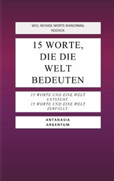 15 Worte, die die Welt bedeuten