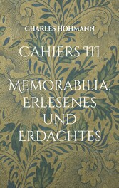 Cahiers III