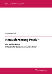 Herausforderung Passiv?