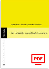 Das Lieferkettensorgfaltspflichtengesetz (LkSG) (E-Book-PDF)