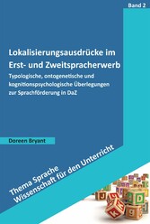 Lokalisierungsausdrücke im Erst- und Zweitspracher werb