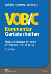 VOB/C Kommentar - Gerüstarbeiten - E-Book