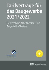 Tarifverträge für das Baugewerbe 2021/2022 - E-Book