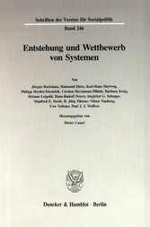 Entstehung und Wettbewerb von Systemen.