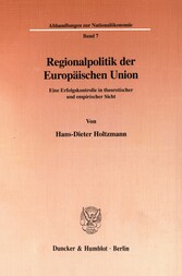 Regionalpolitik der Europäischen Union.