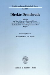 Direkte Demokratie.