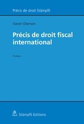 Précis de droit fiscal international