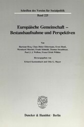 Europäische Gemeinschaft - Bestandsaufnahme und Perspektiven.