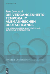 Die Vergangenheitstempora im Alemannischen Deutschlands