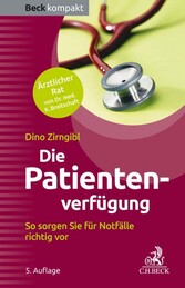 Die Patientenverfügung