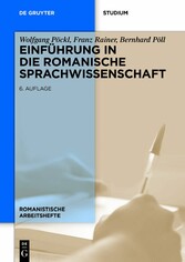 Einführung in die romanische Sprachwissenschaft