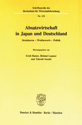 Absatzwirtschaft in Japan und Deutschland.