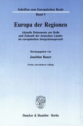 Europa der Regionen.