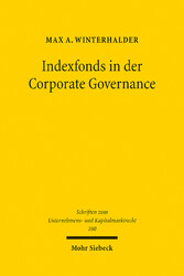 Indexfonds in der Corporate Governance