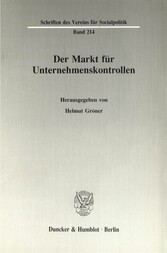 Der Markt für Unternehmenskontrollen.