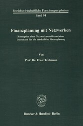 Finanzplanung mit Netzwerken.