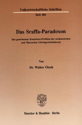 Das Sraffa-Paradoxon.