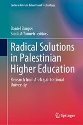 Radical Solutions in Palestinian Higher Education