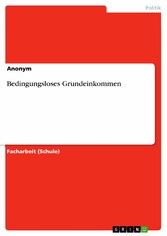 Bedingungsloses Grundeinkommen