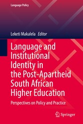 Language and Institutional Identity in the Post-Apartheid South African Higher Education