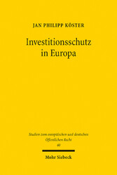 Investitionsschutz in Europa