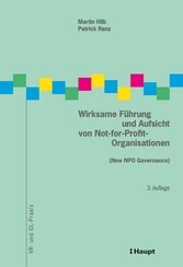 Wirksame Führung und Aufsicht von Not-for-Profit-Organisationen