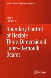 Boundary Control of Flexible Three-Dimensional Euler-Bernoulli Beams