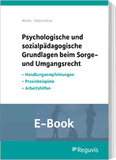 Psychologische und sozialpädagogische Grundlagen beim Sorge-und Umgangsrecht (E-Book)