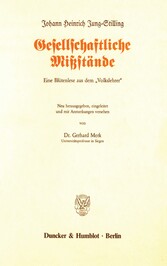 Gesellschaftliche Mißstände.