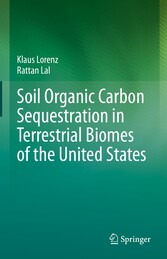 Soil Organic Carbon Sequestration in Terrestrial Biomes of the United States