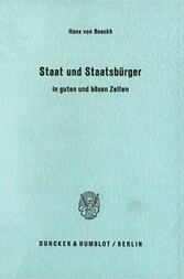 Staat und Staatsbürger