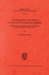 Bundesrepublik Deutschland und Deutsche Demokratische Republik.