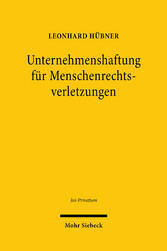 Unternehmenshaftung für Menschenrechtsverletzungen