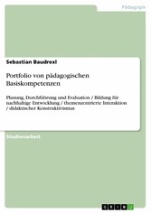 Portfolio von pädagogischen Basiskompetenzen