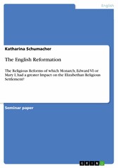 The English Reformation